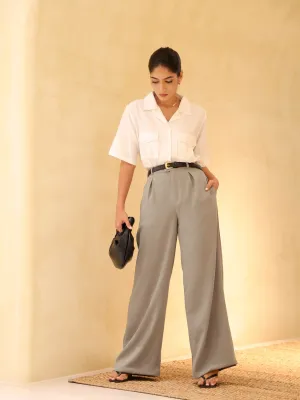 High Waist Wide Leg Pant