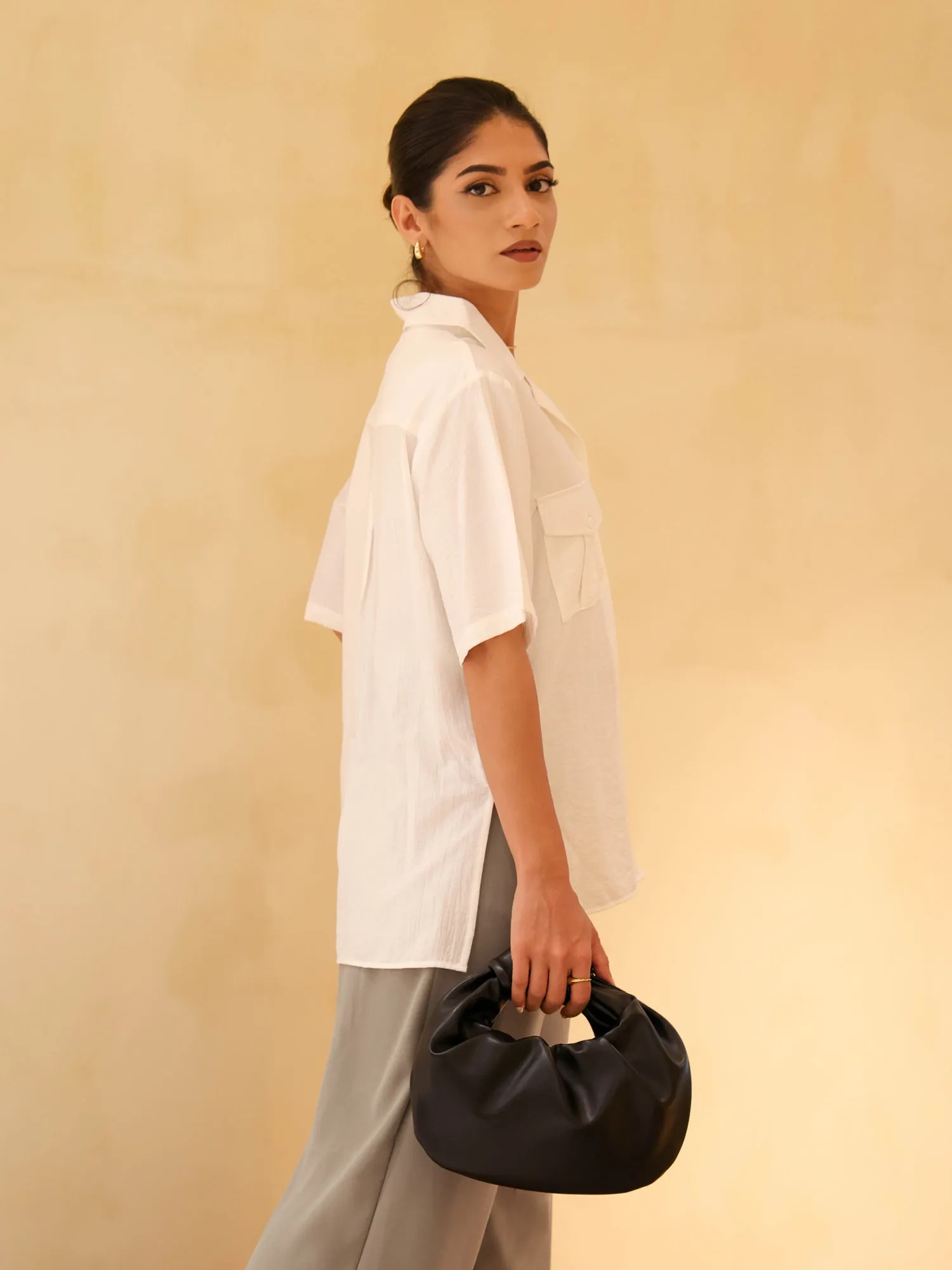High Waist Wide Leg Pant