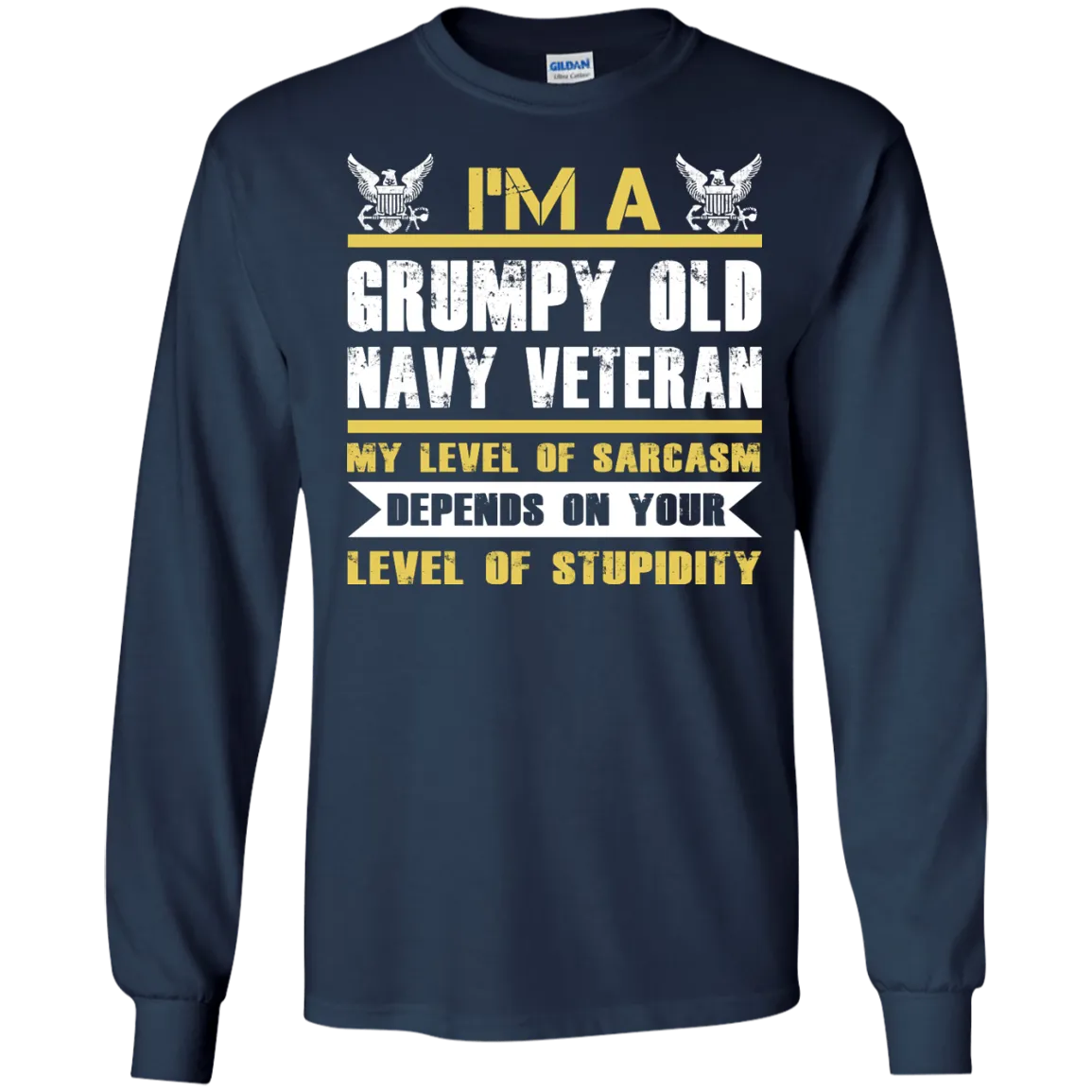 I'm A Grumpy Old Navy Veteran shirt, tank, sweater