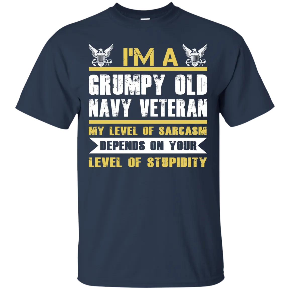 I'm A Grumpy Old Navy Veteran shirt, tank, sweater