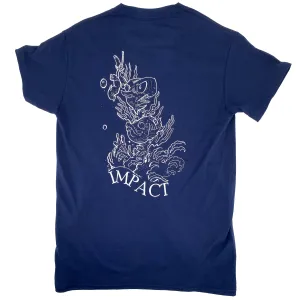IMPACT ATU Fishing Tee Navy