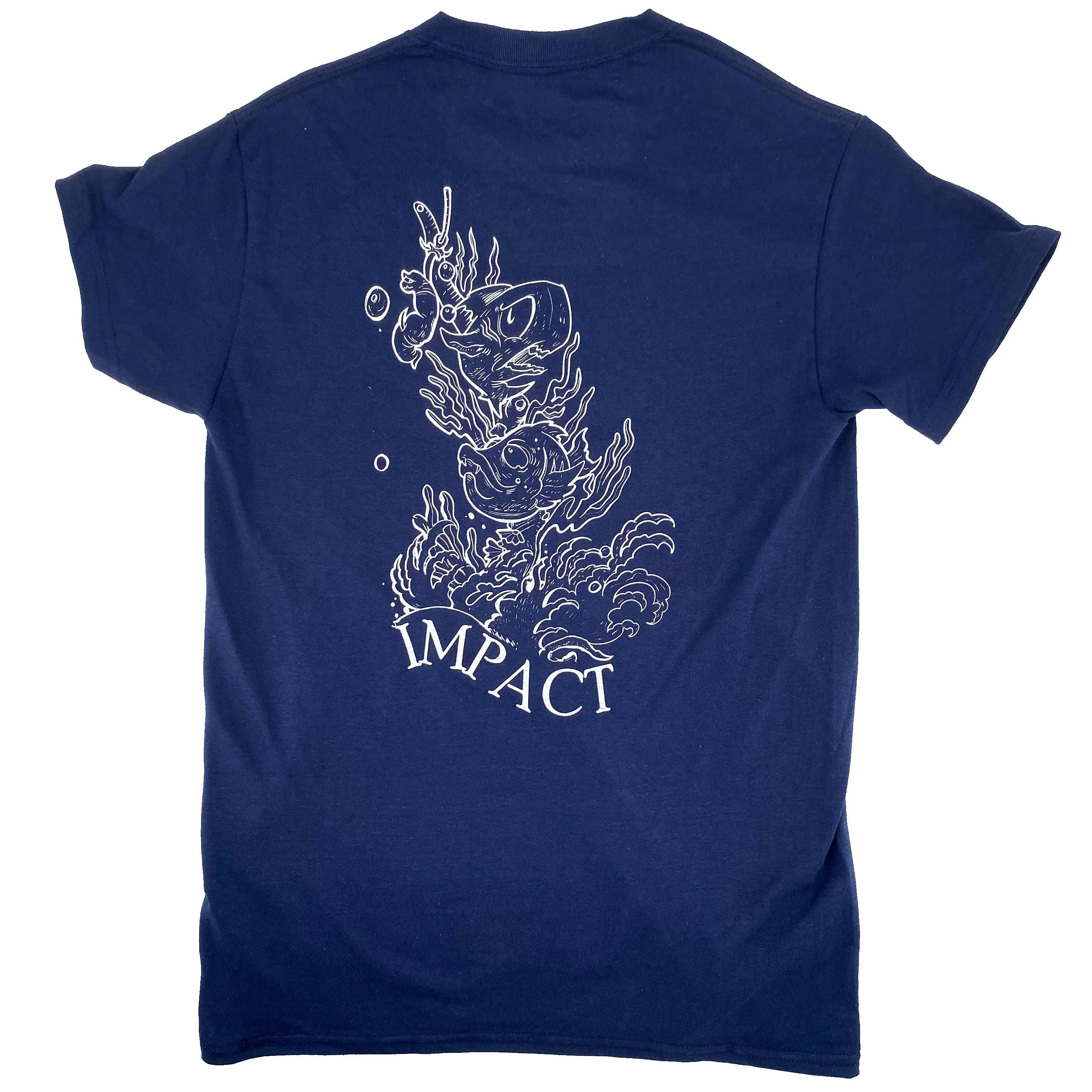 IMPACT ATU Fishing Tee Navy