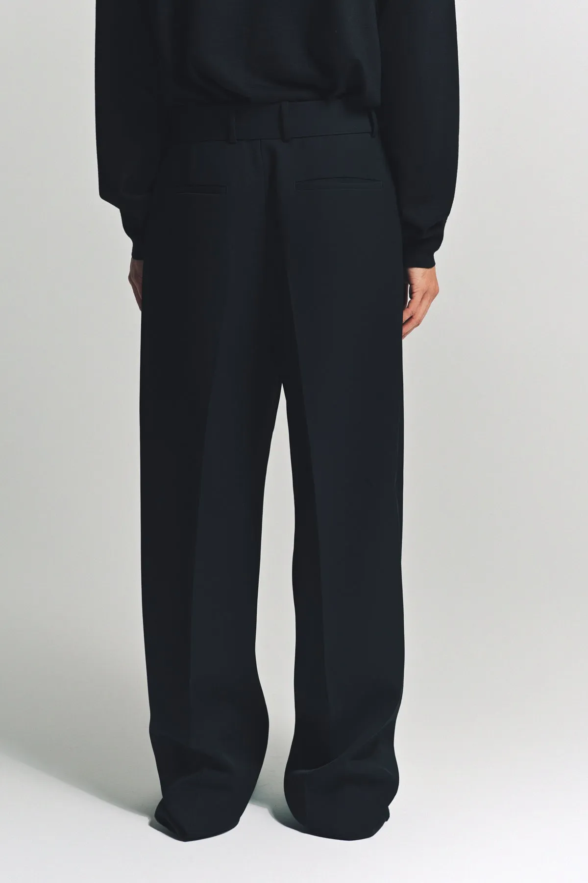 JIL SANDER | BELTED TROUSERS