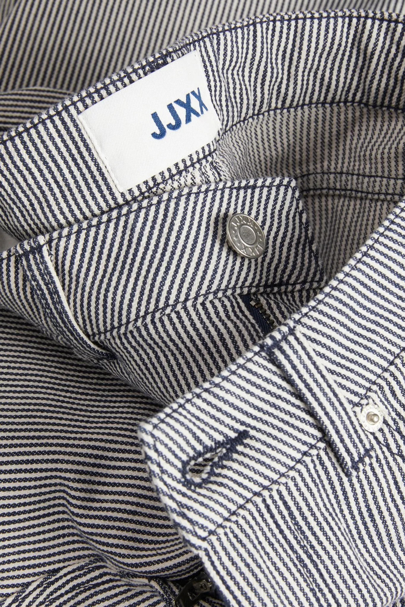 JXHoney Jeans - Grå Hvid Stribet