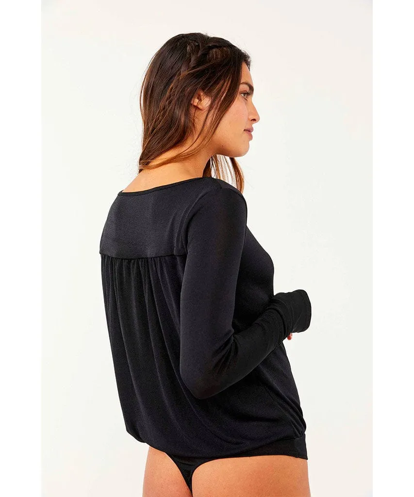 Kaya Bodysuit Black