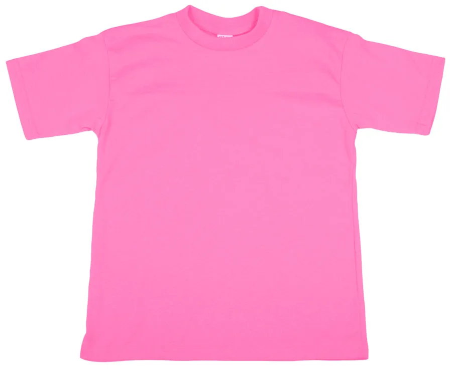 Kids Short Sleeve Heavy Weight T-Shirts (STYLE #107)