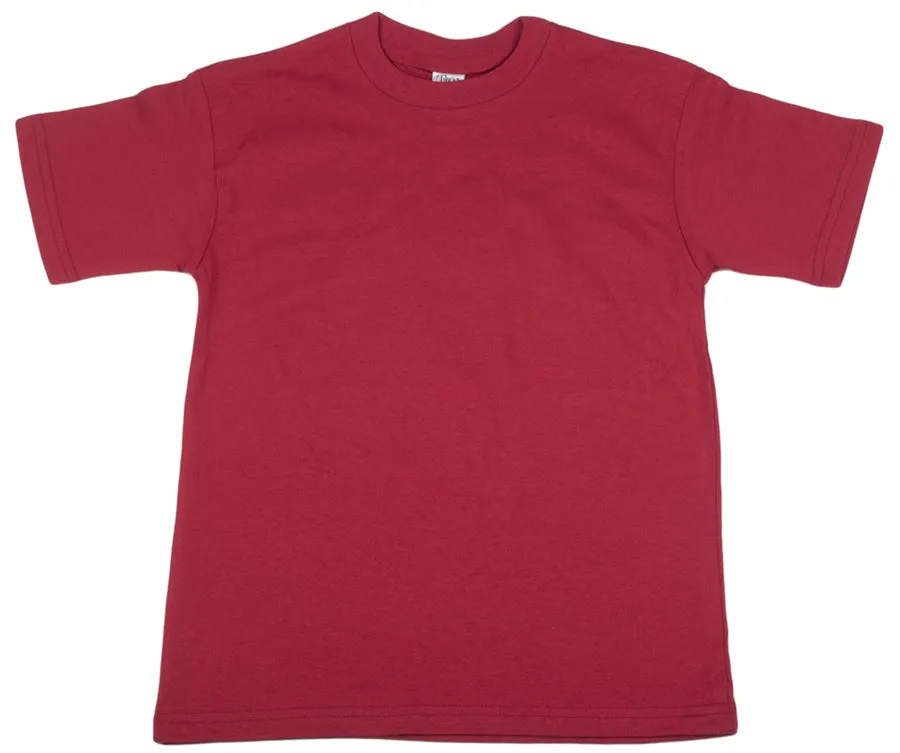 Kids Short Sleeve Heavy Weight T-Shirts (STYLE #107)