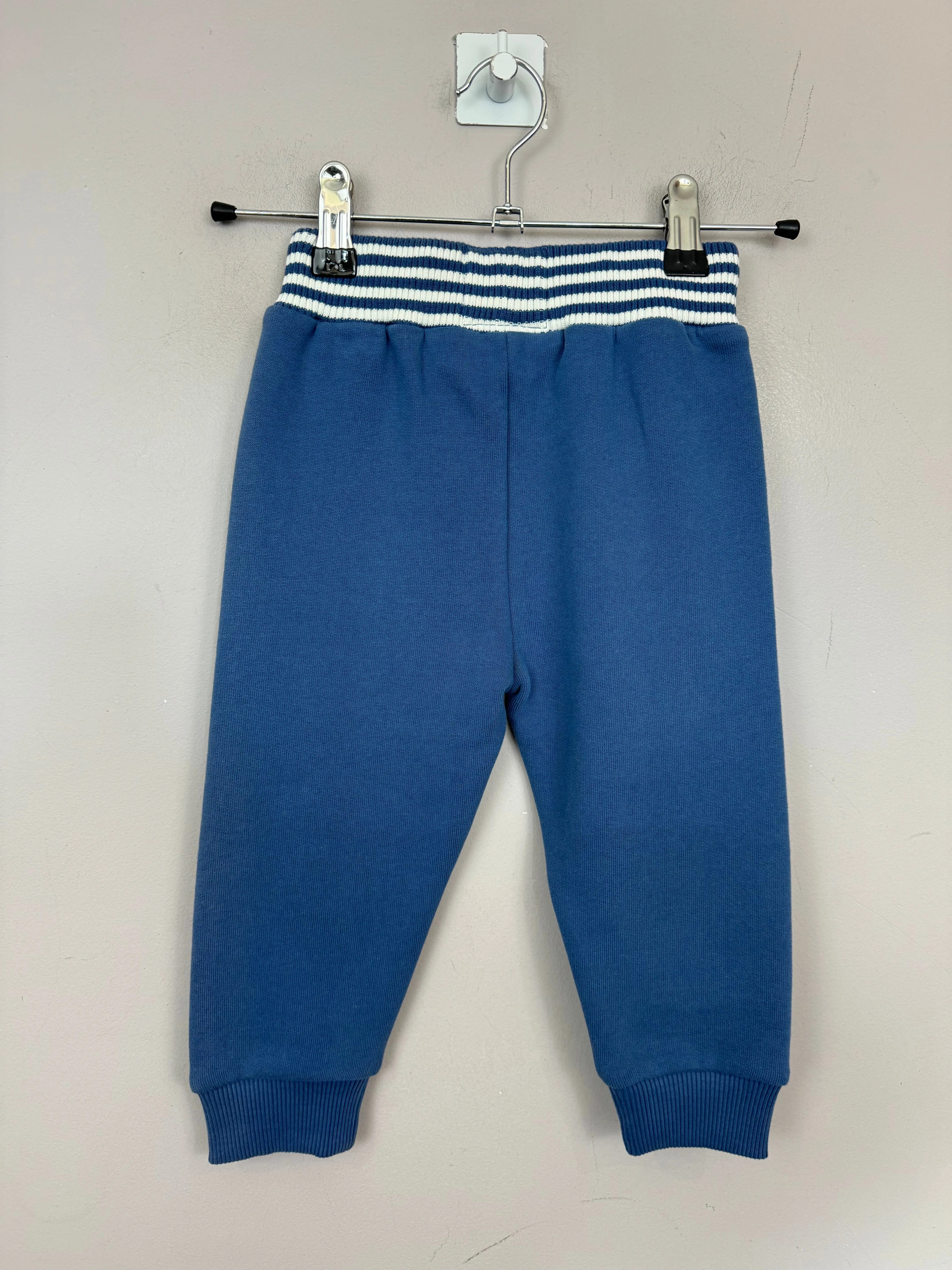 Kite Navy Knee Patch Joggers 12-18m New