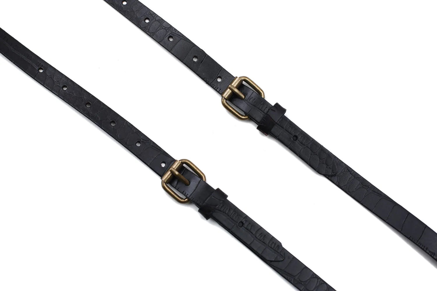 Leather Suspenders for Men Genuine Leather Y Back Adjustable Suspenders with Hooks Groomsmen Gift