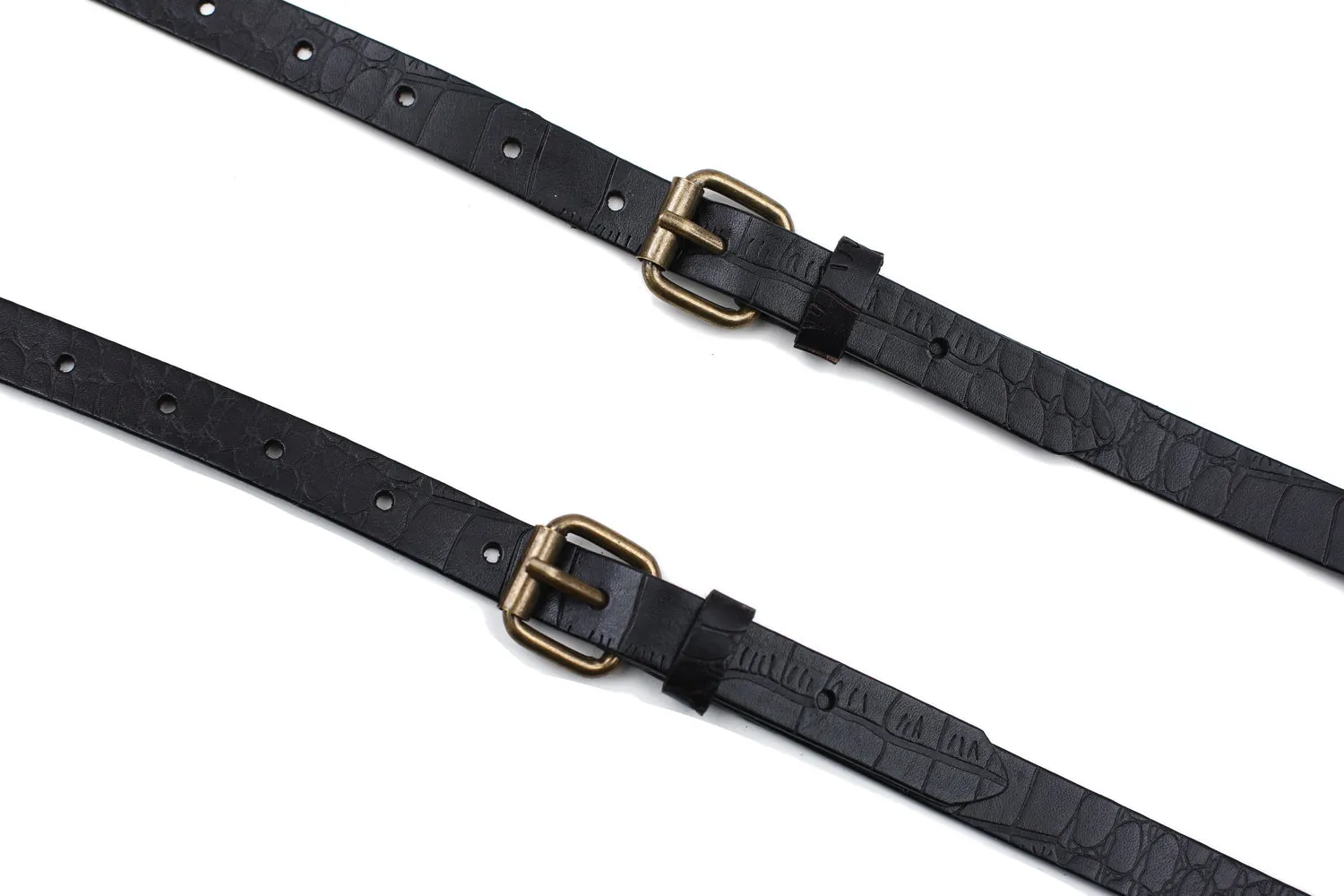 Leather Suspenders for Men Genuine Leather Y Back Adjustable Suspenders with Hooks Groomsmen Gift