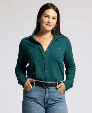Lewis Long Sleeve Heather Ocean