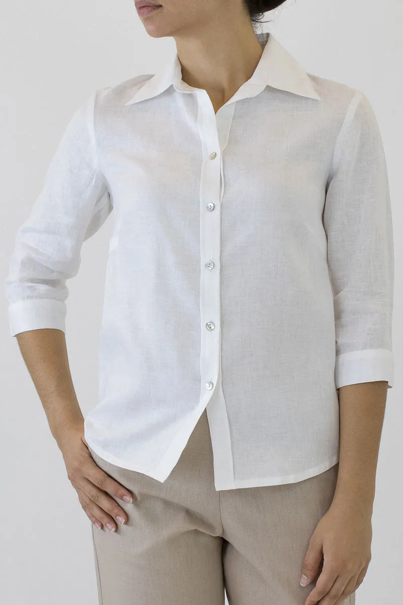 Linen Collar Shirt for Women ML-02