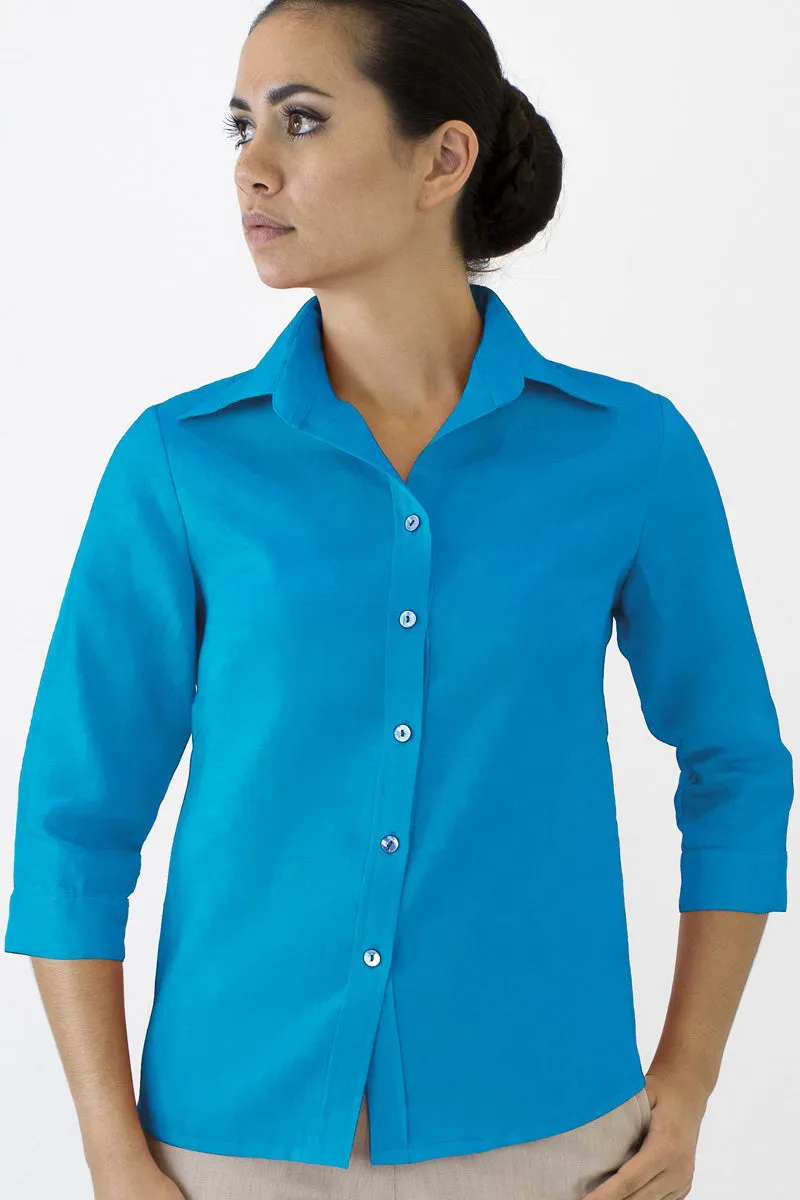 Linen Collar Shirt for Women ML-02