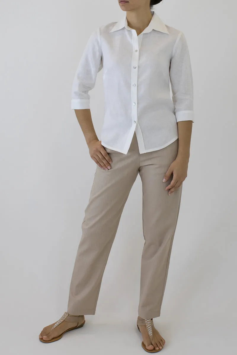 Linen Collar Shirt for Women ML-02