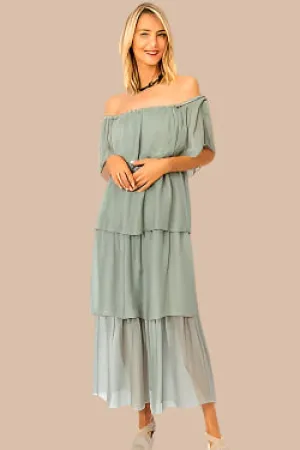 Look Mode Off Shoulder Dress