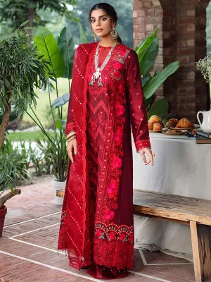 Luxury Edit Winter '22 D#5A | RajBari Fall/Winter Unstitched Luxury Collection 2022 | Unstitched Embroidered Chikankari Suits