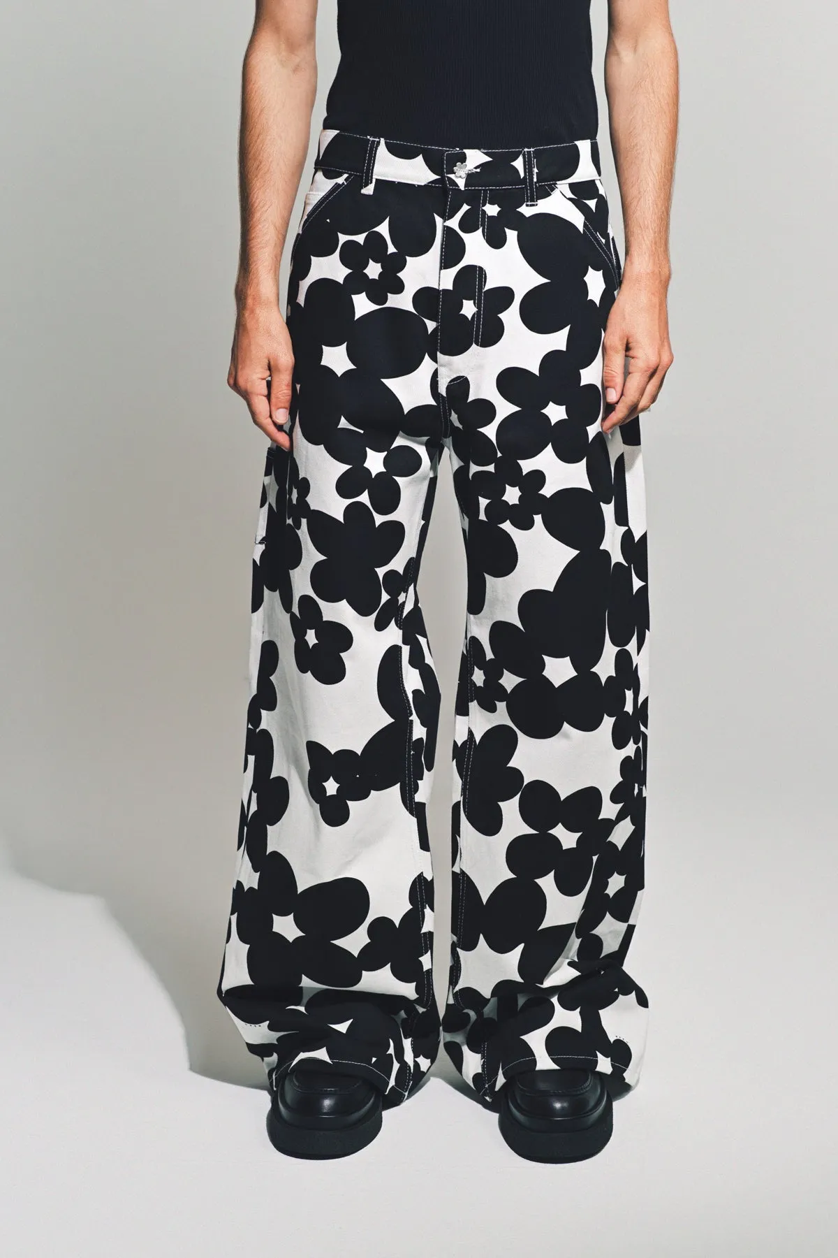MARNI | FLORAL CARGO PANTS