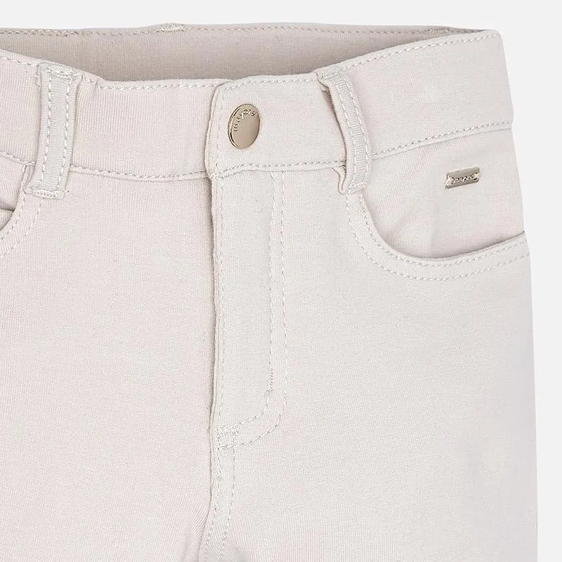 Mayoral Beige Skinny Trousers
