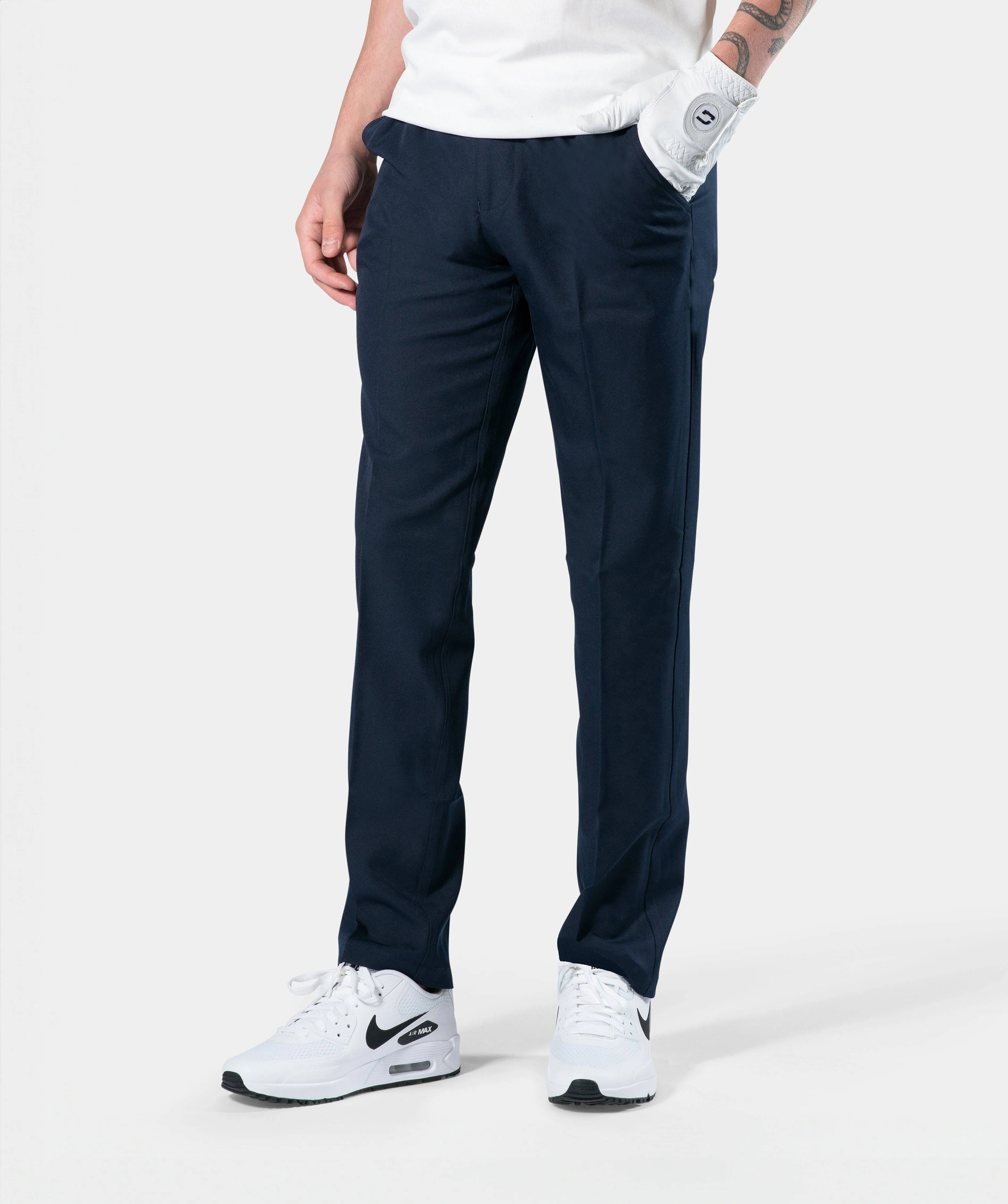 MENS CLIMA GOLF TROUSERS NAVY
