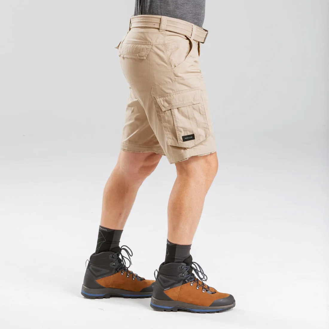 Men's Travel Trekking Zip-Off Cargo Trousers - Travel 500 Zip-Off