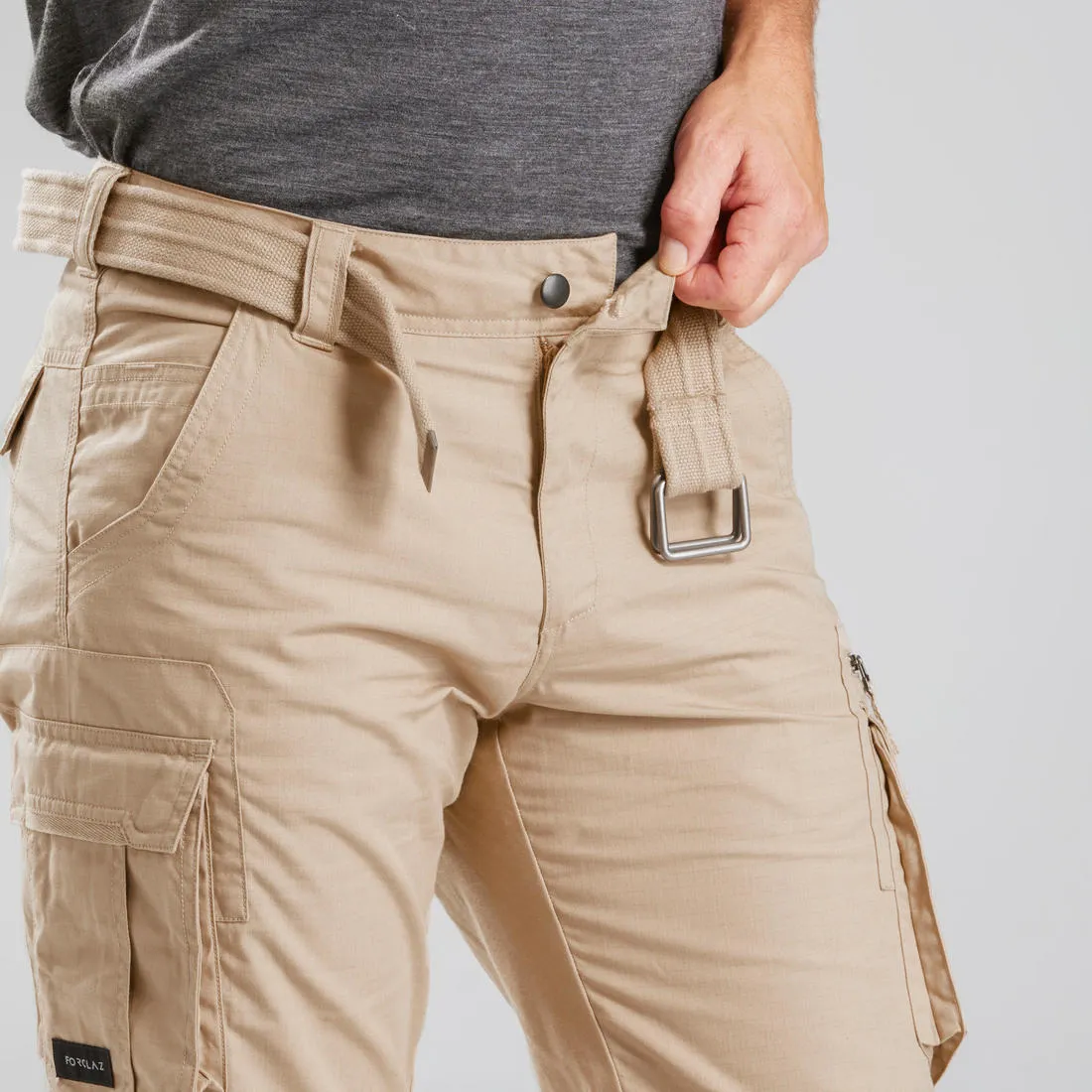 Men's Travel Trekking Zip-Off Cargo Trousers - Travel 500 Zip-Off