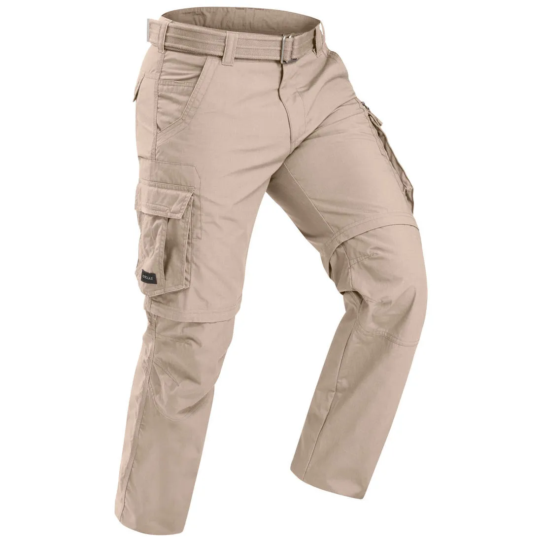 Men's Travel Trekking Zip-Off Cargo Trousers - Travel 500 Zip-Off