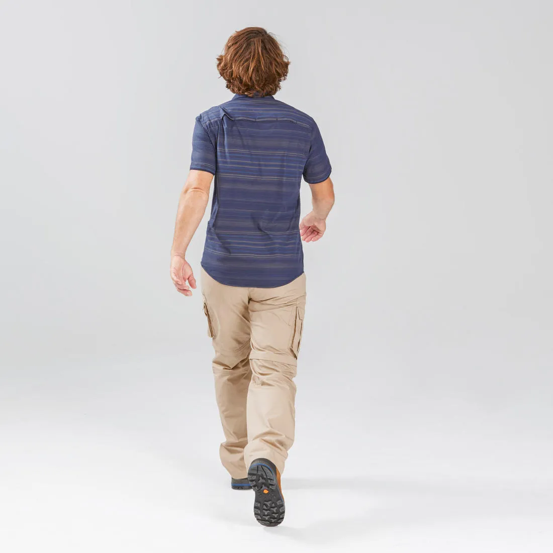Men's Travel Trekking Zip-Off Cargo Trousers - Travel 500 Zip-Off