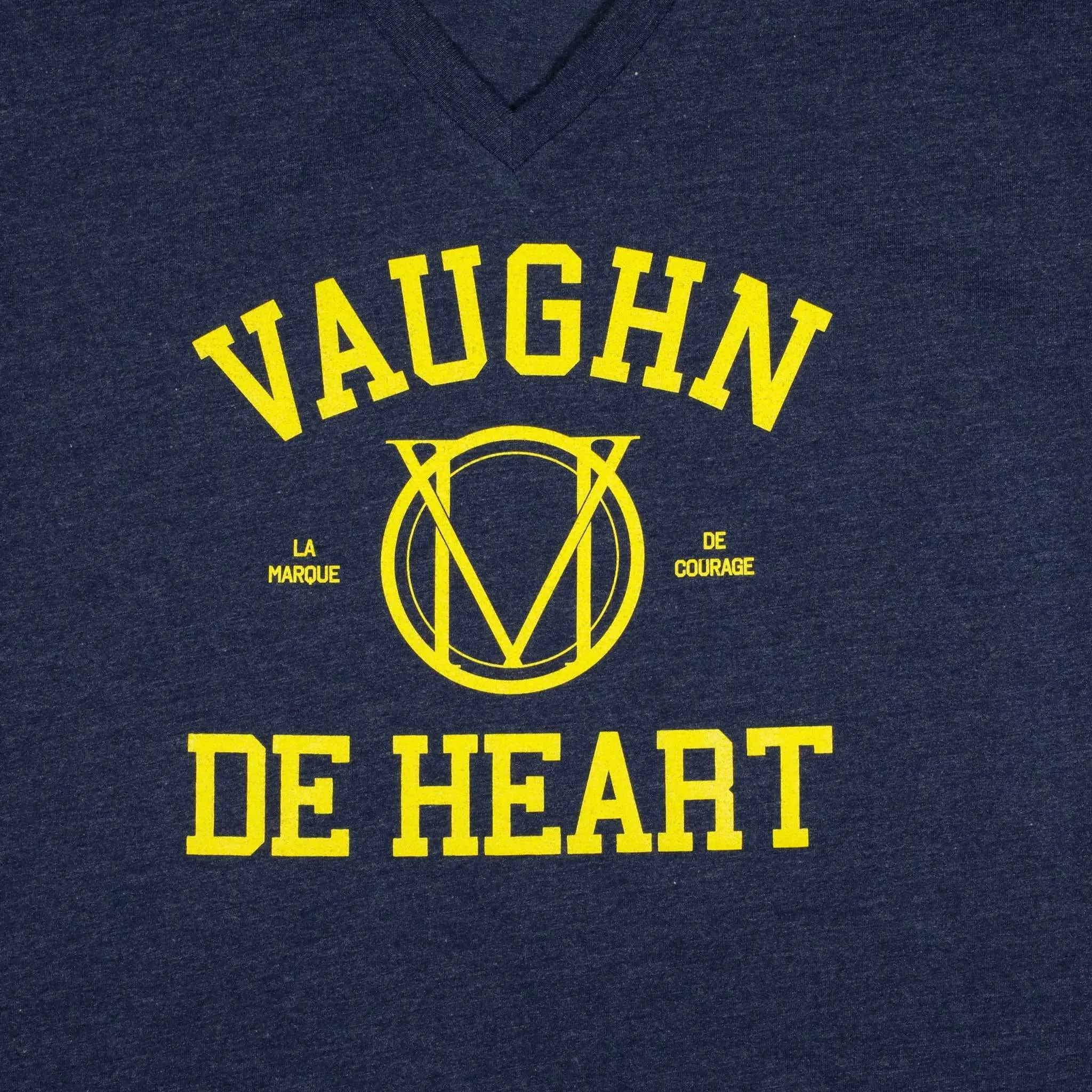 Men's - Wolverine Heather Blue V-Neck T-Shirt
