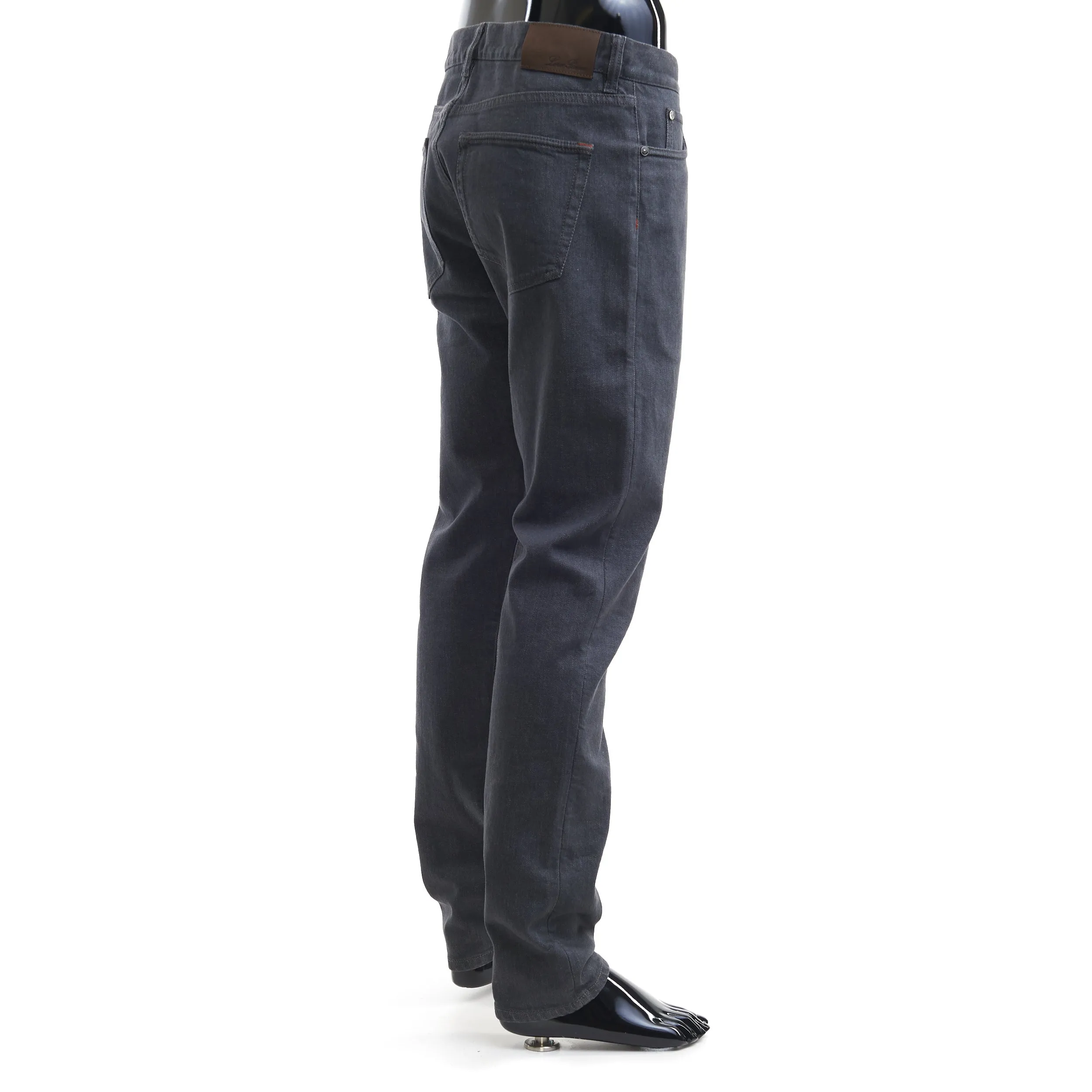 Night Grey Quarona Five-Pocket Trousers