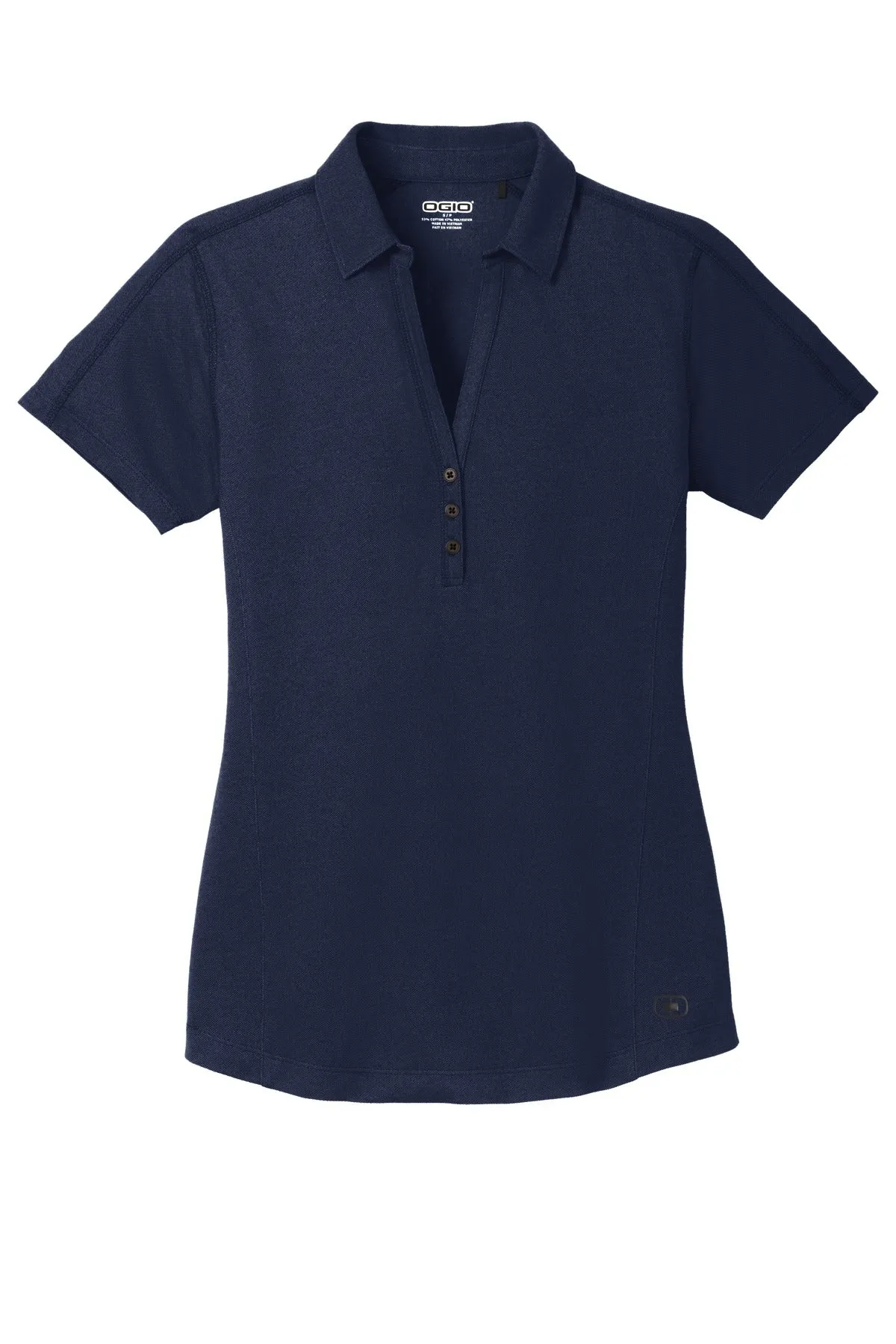 OGIO Women's Onyx Polo. LOG126 Navy
