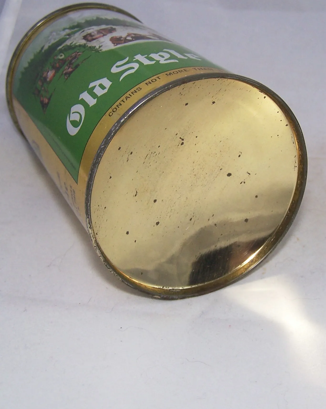Old Style Lager Beer, CNMT 3.2% USBC 177-25, I.R.T.P Grade 1 to 1/1  Sold on 03/05/18