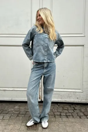 ONLOlive Denim Jeans - Medium Blå Denim