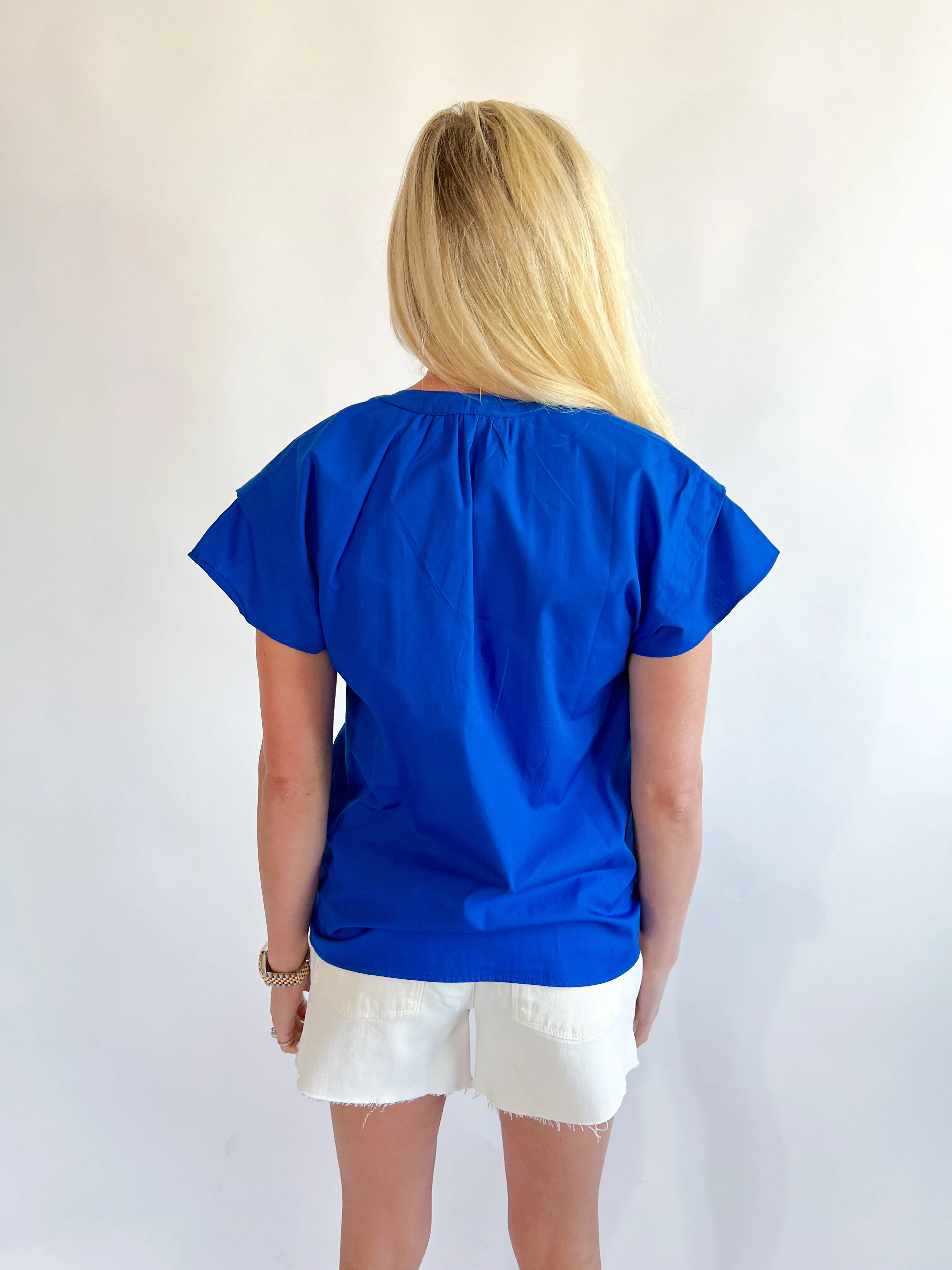 Quinn Cotton Blouse