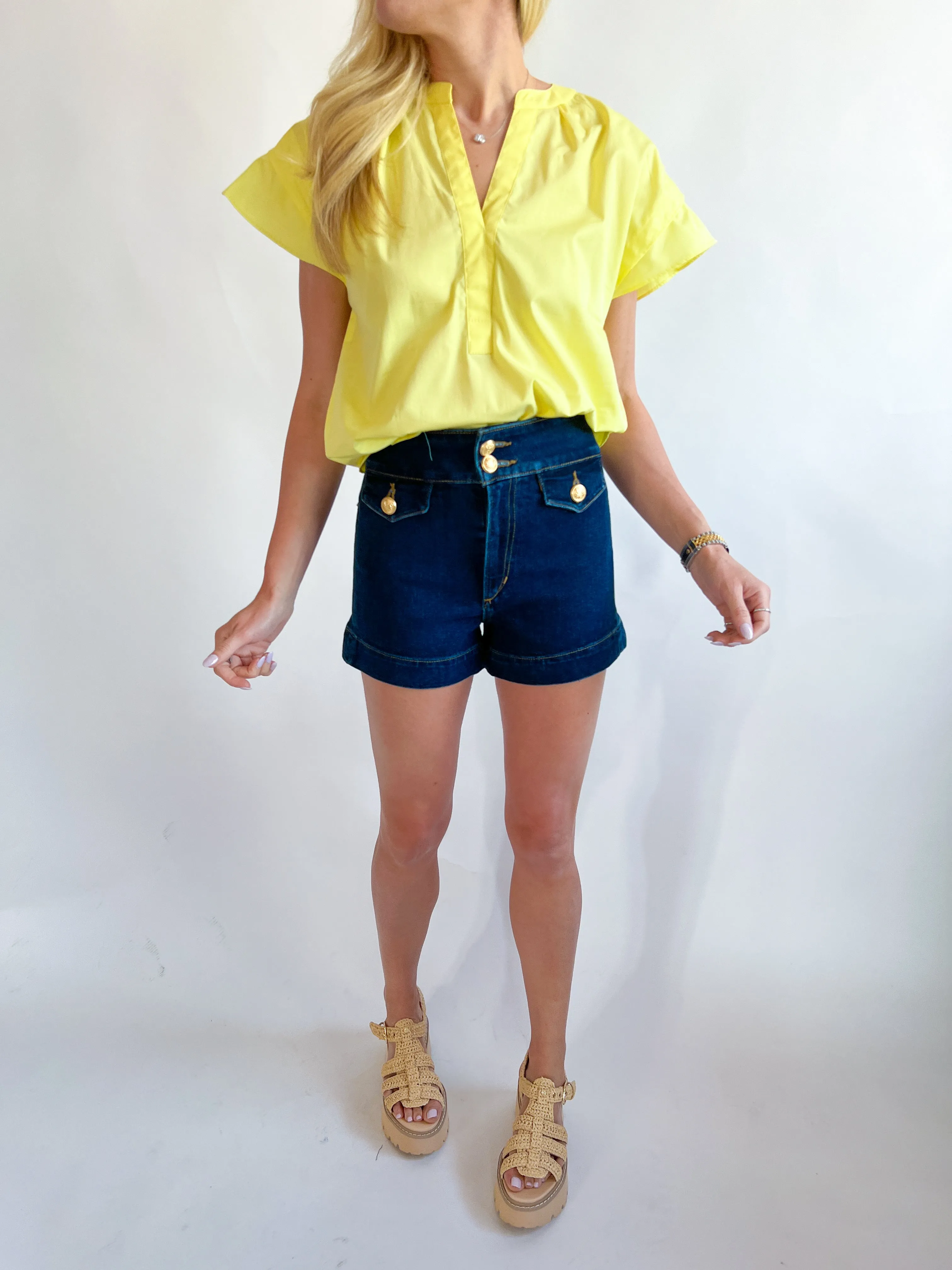 Quinn Cotton Blouse