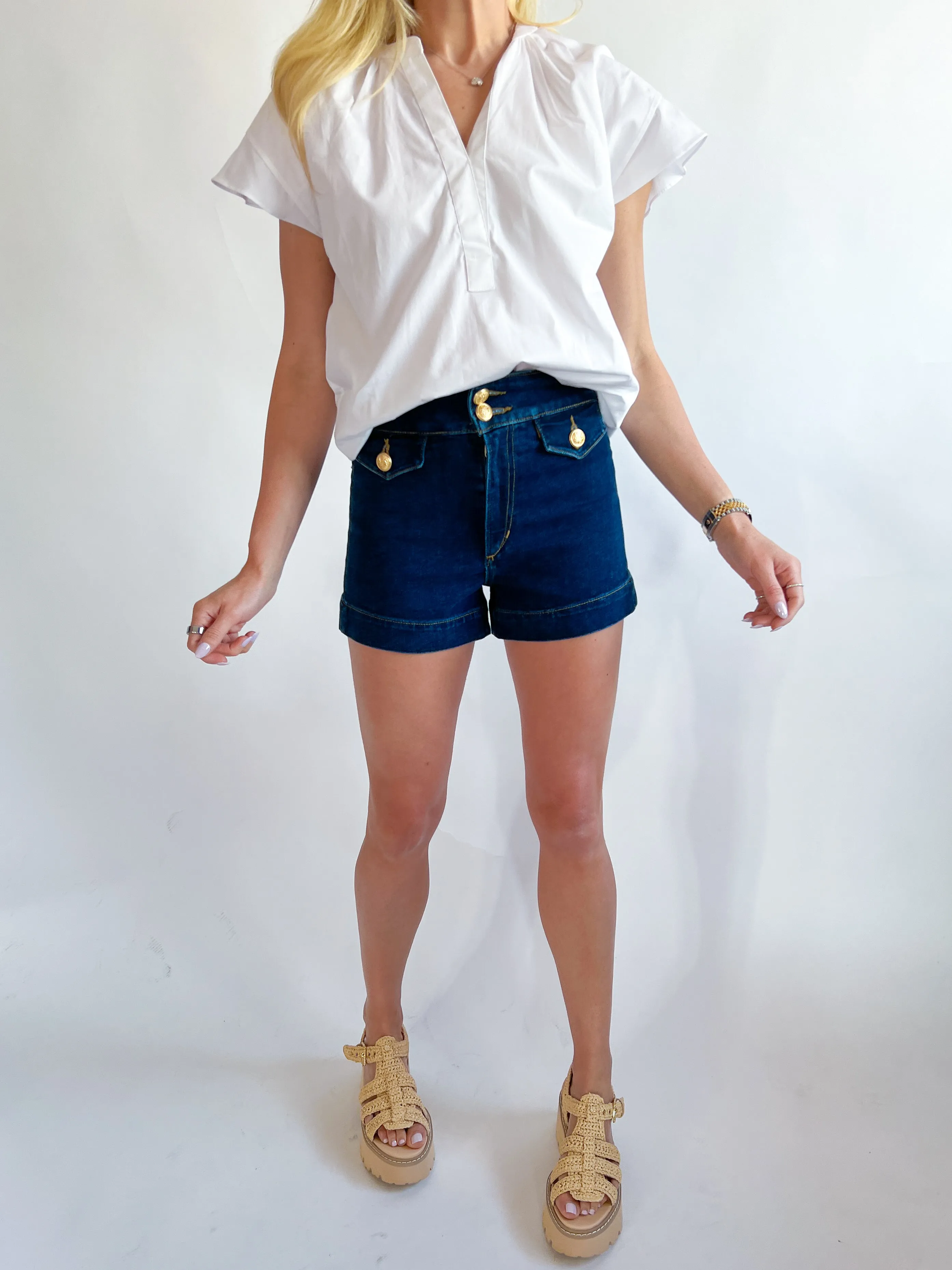 Quinn Cotton Blouse