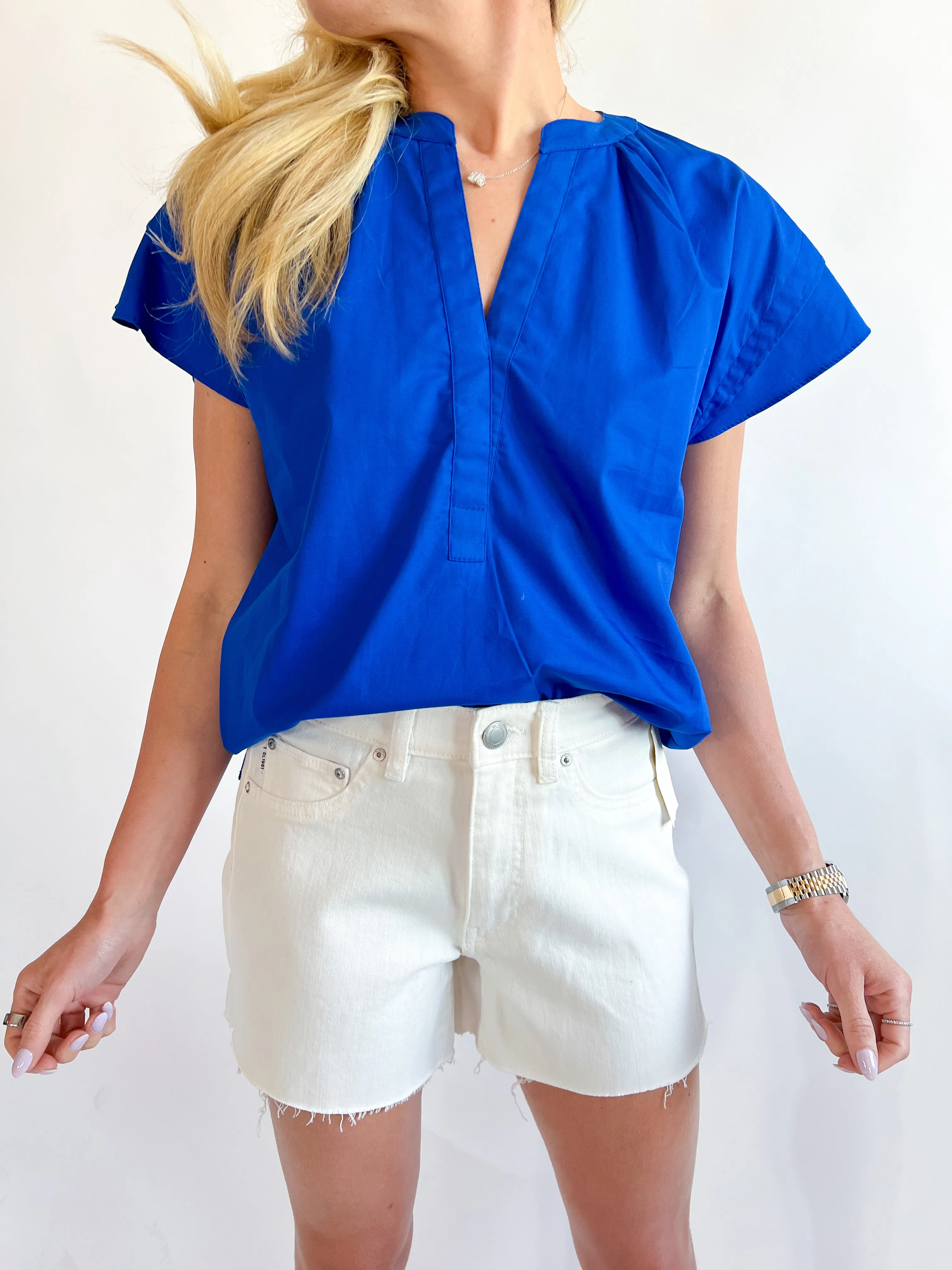 Quinn Cotton Blouse