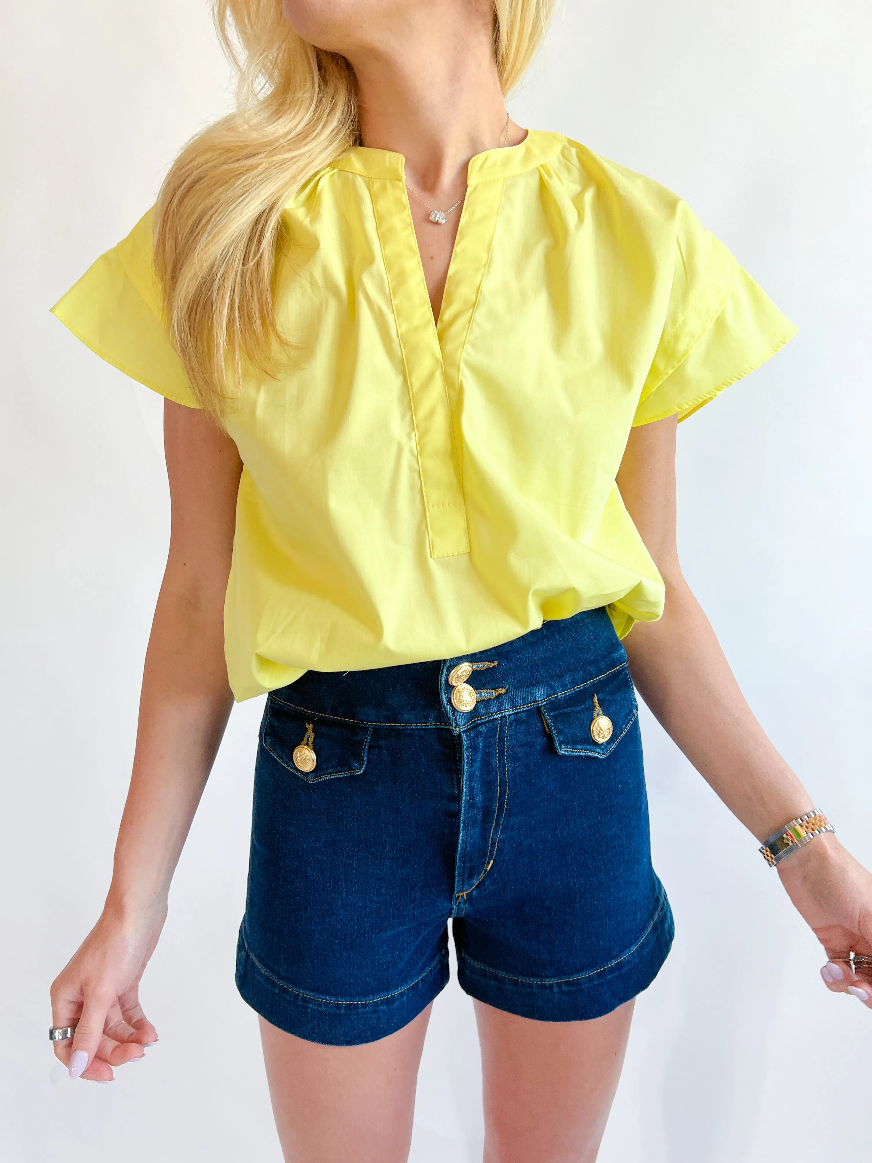 Quinn Cotton Blouse