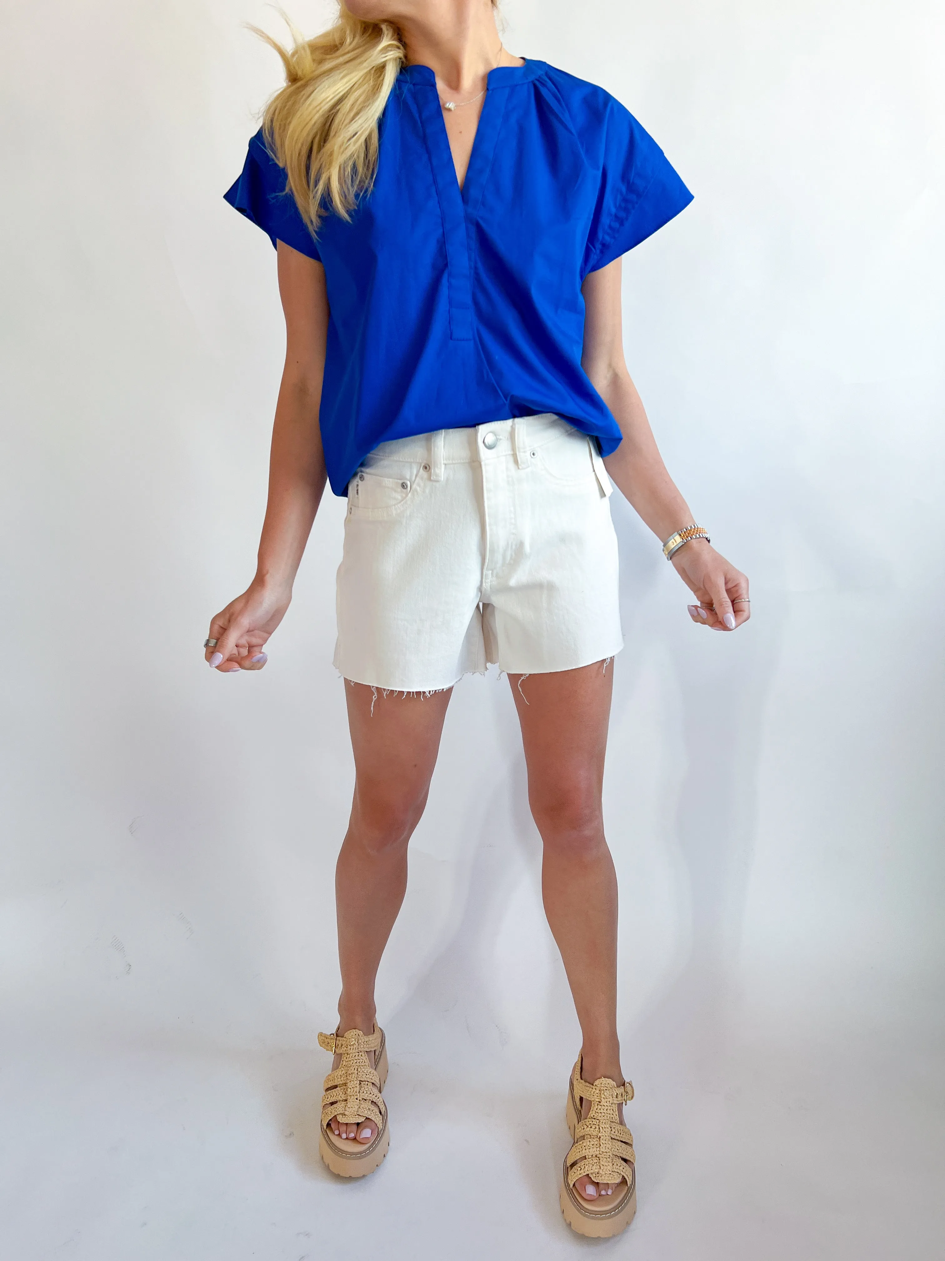 Quinn Cotton Blouse