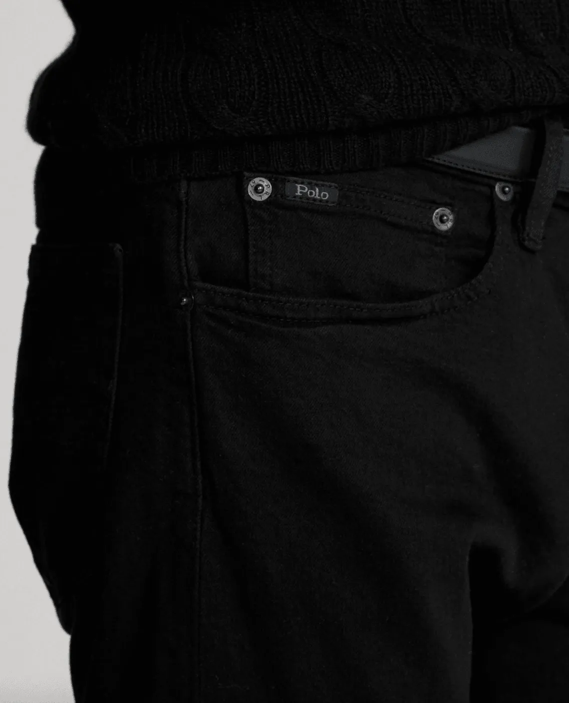 Ralph Lauren Mens Sullivan Jeans - black