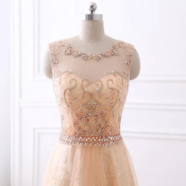 Red Sweetheart Beading Prom Dress