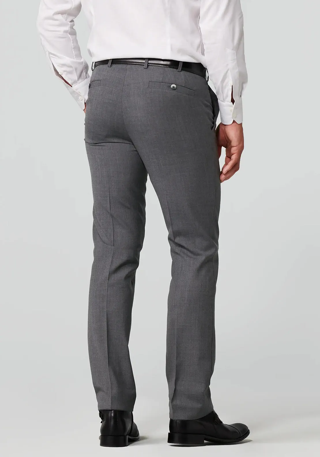 Roma Trousers in Mid Grey