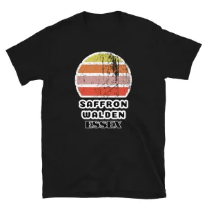 Saffron Walden Essex Vintage Sunset T-Shirt