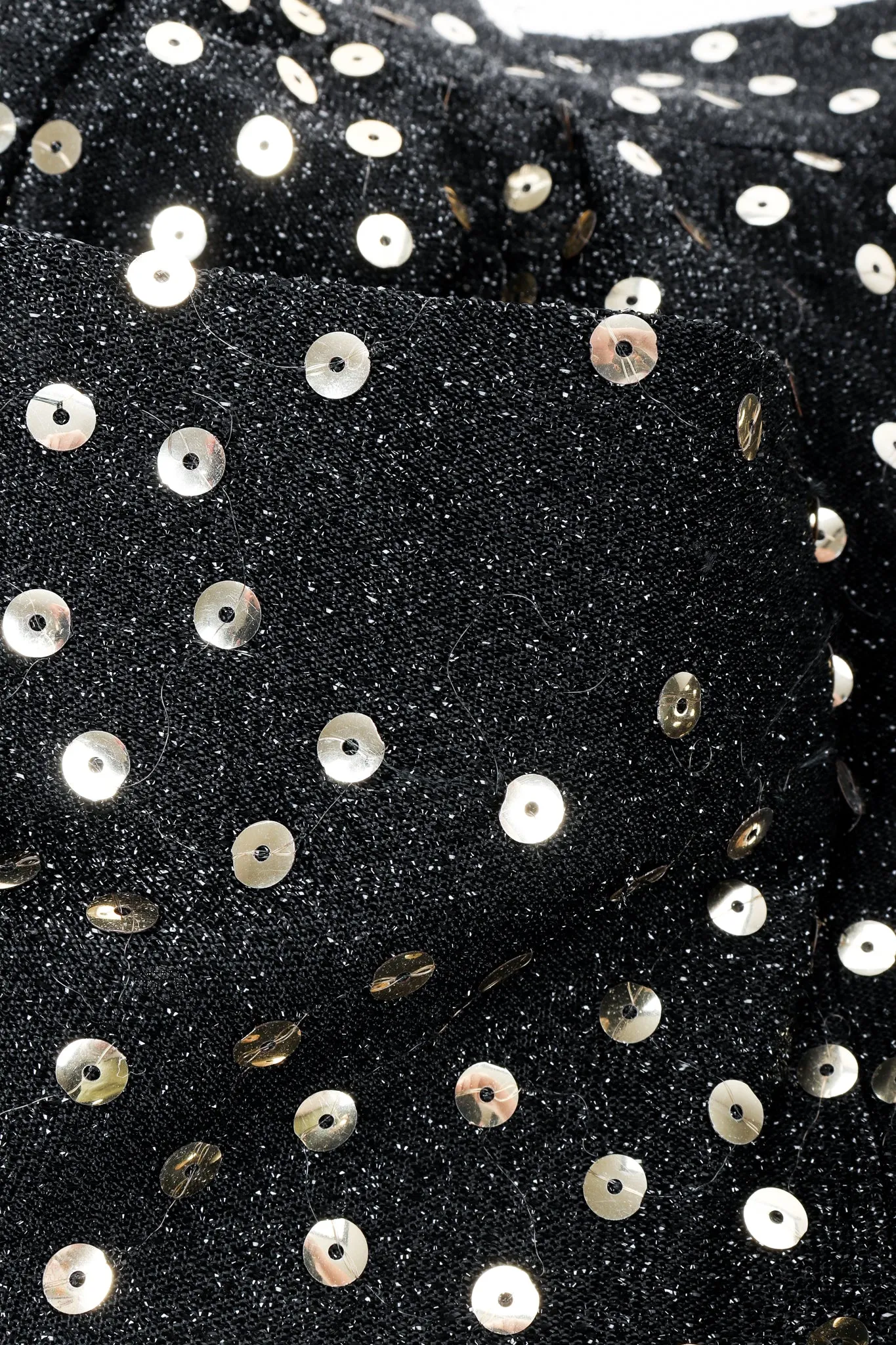 Sequin Wrap Top & Skirt Set