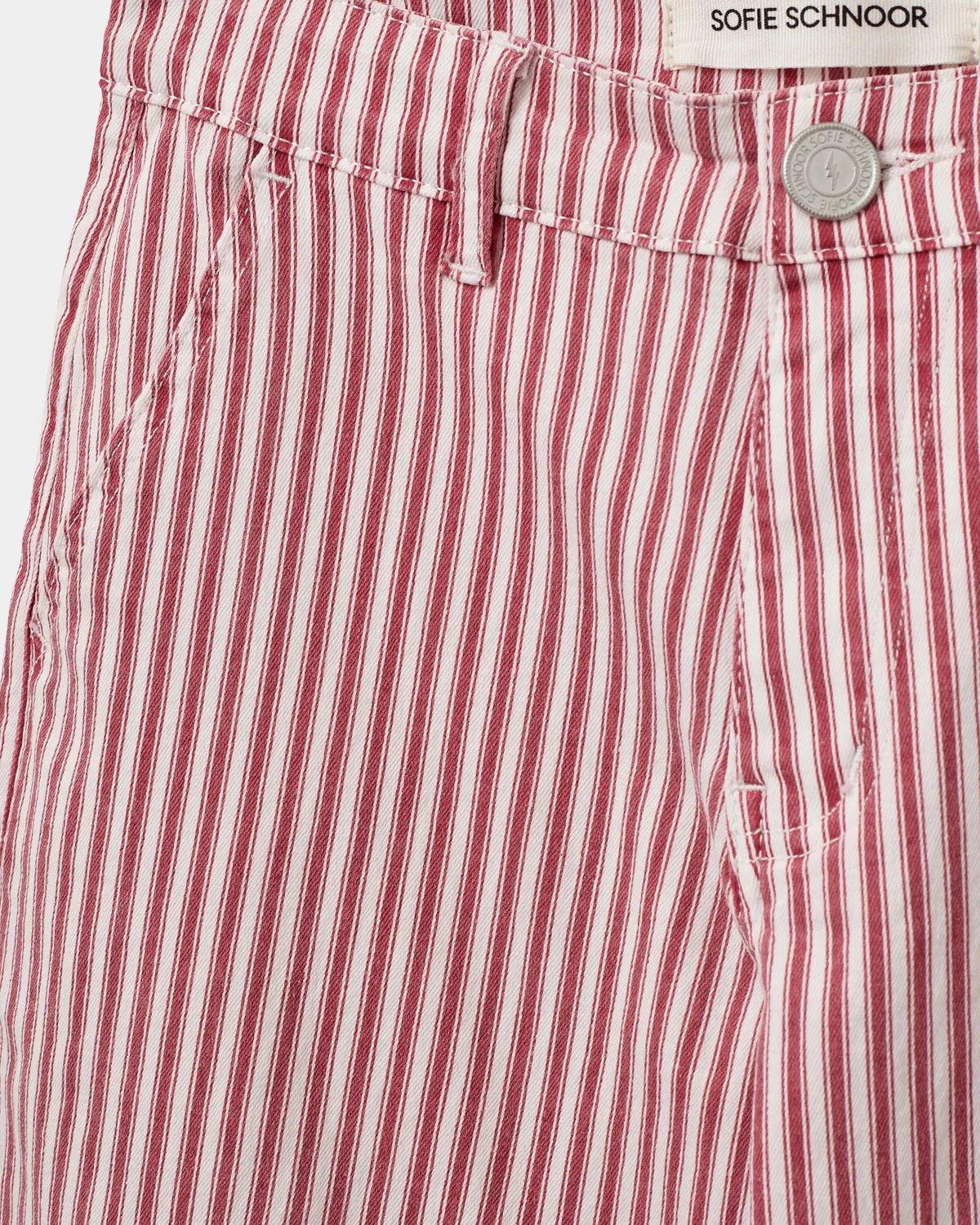 SIENNASY TROUSERS - Red Striped