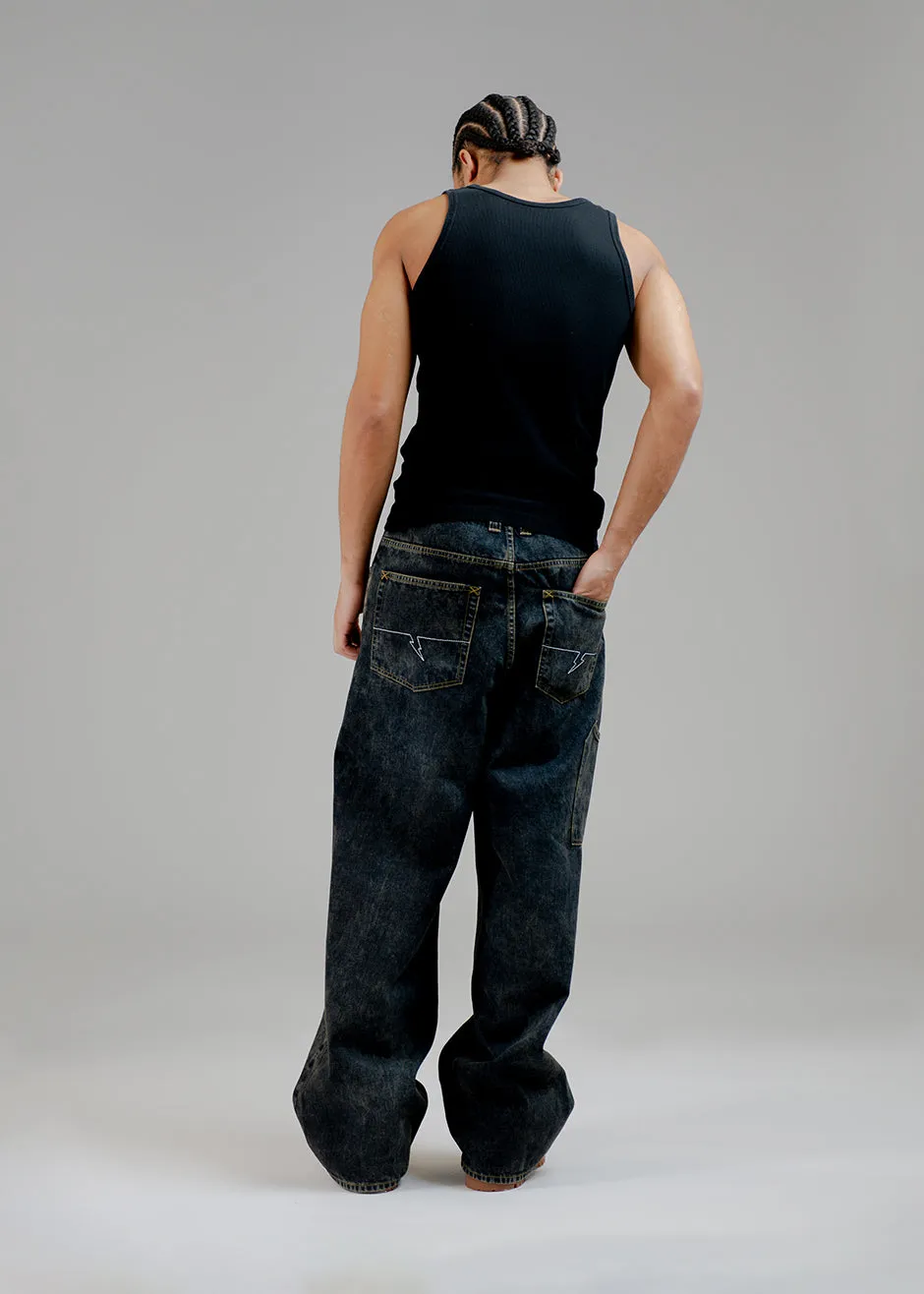 Slouch Jeans - Marble