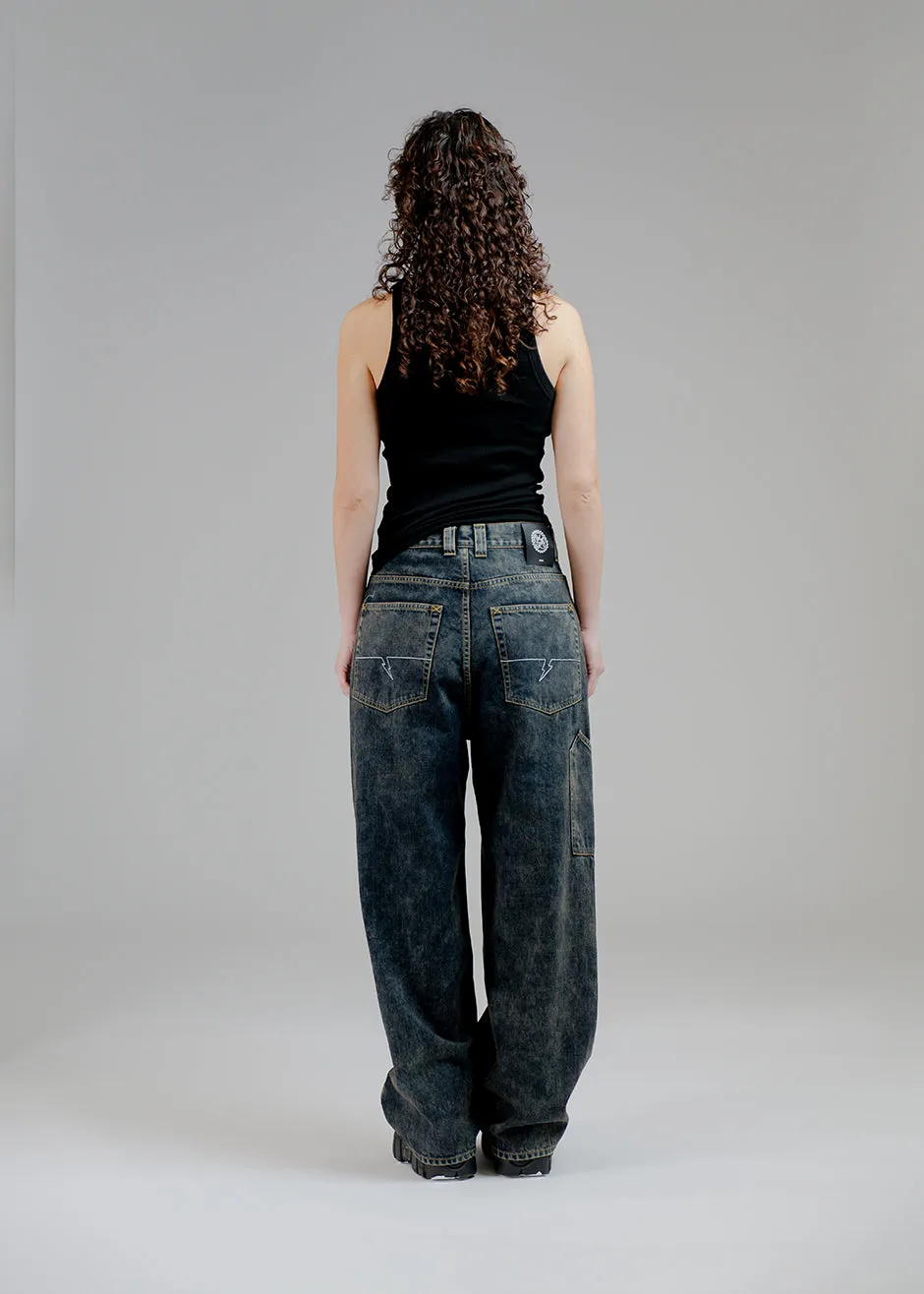 Slouch Jeans - Marble