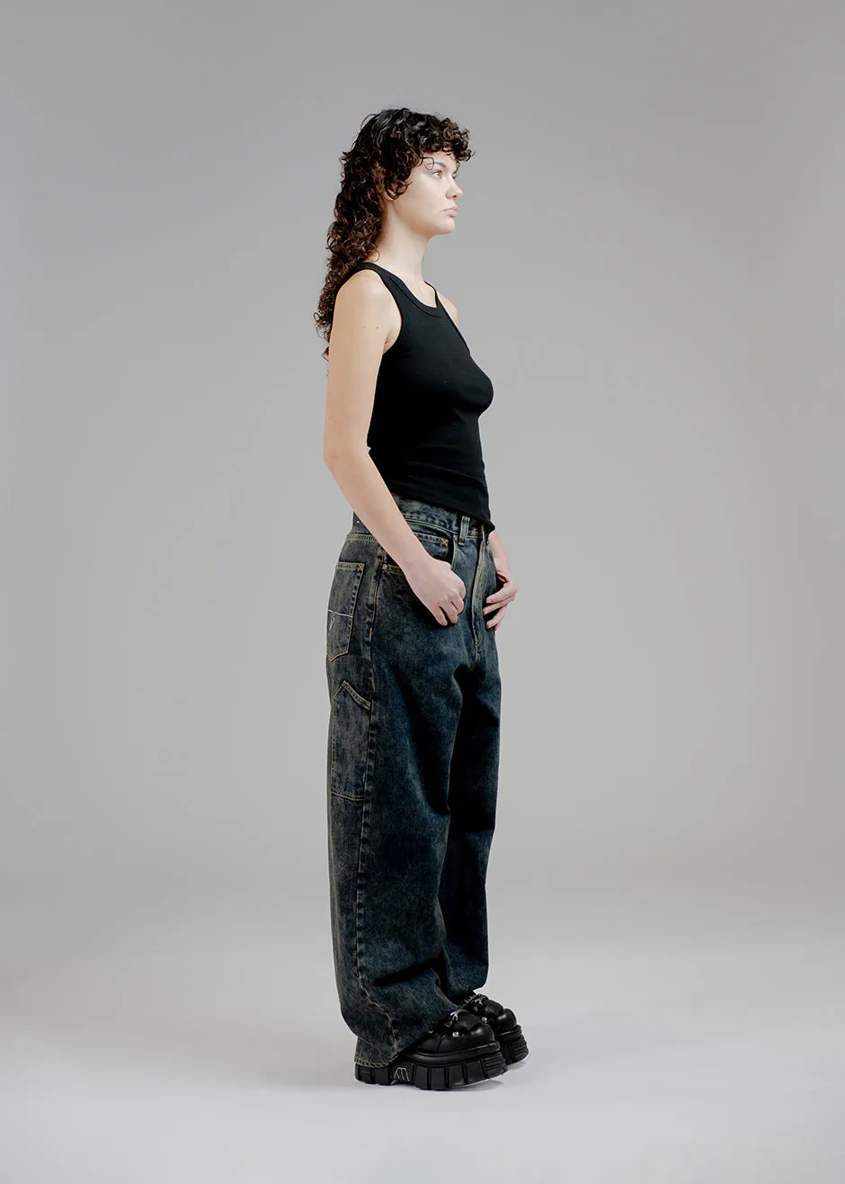 Slouch Jeans - Marble