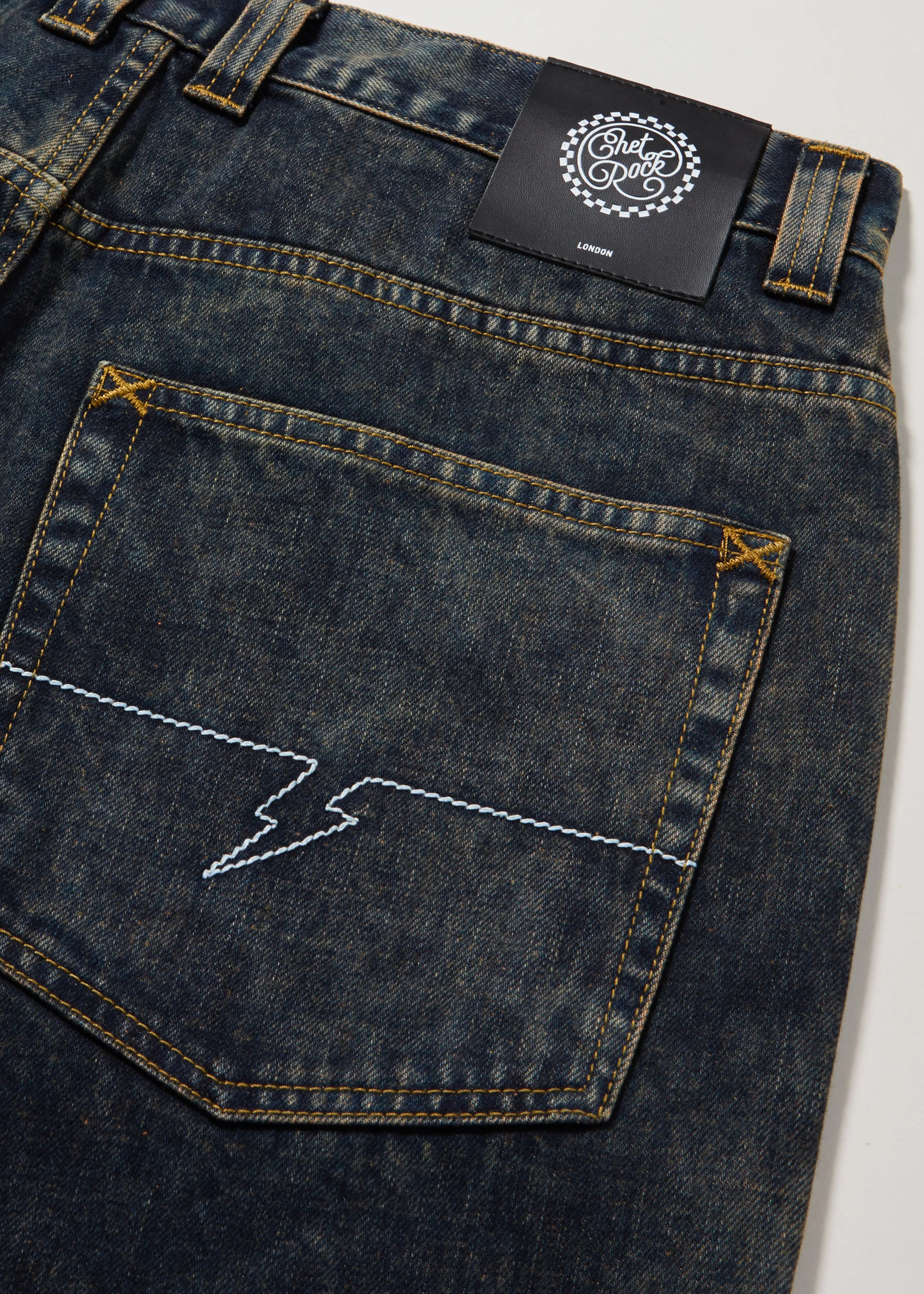 Slouch Jeans - Marble