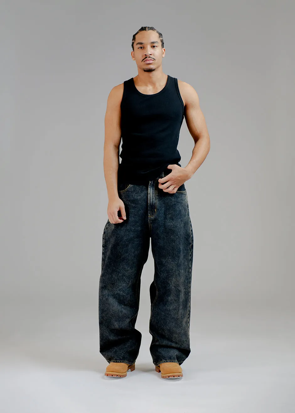 Slouch Jeans - Marble
