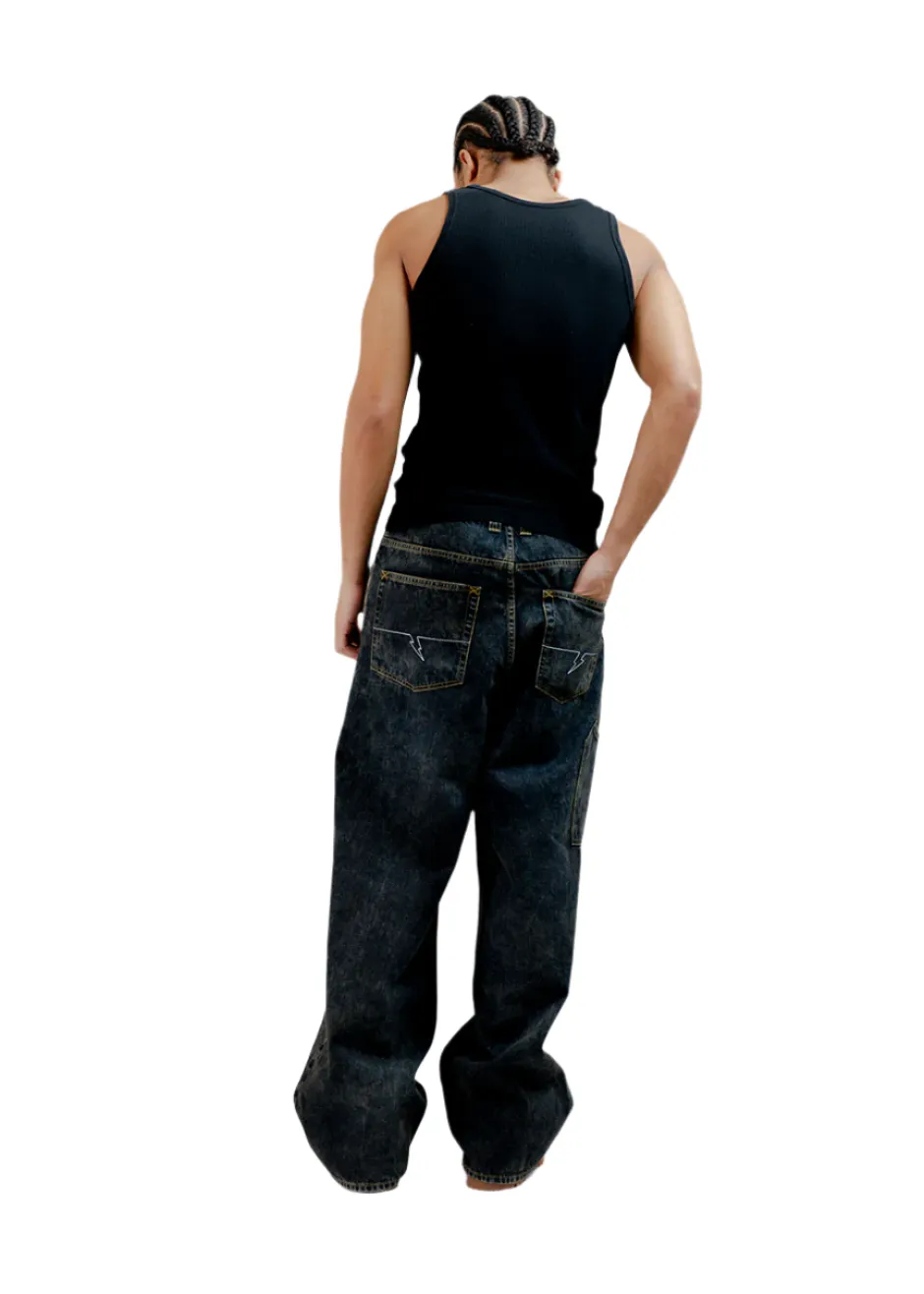 Slouch Jeans - Marble